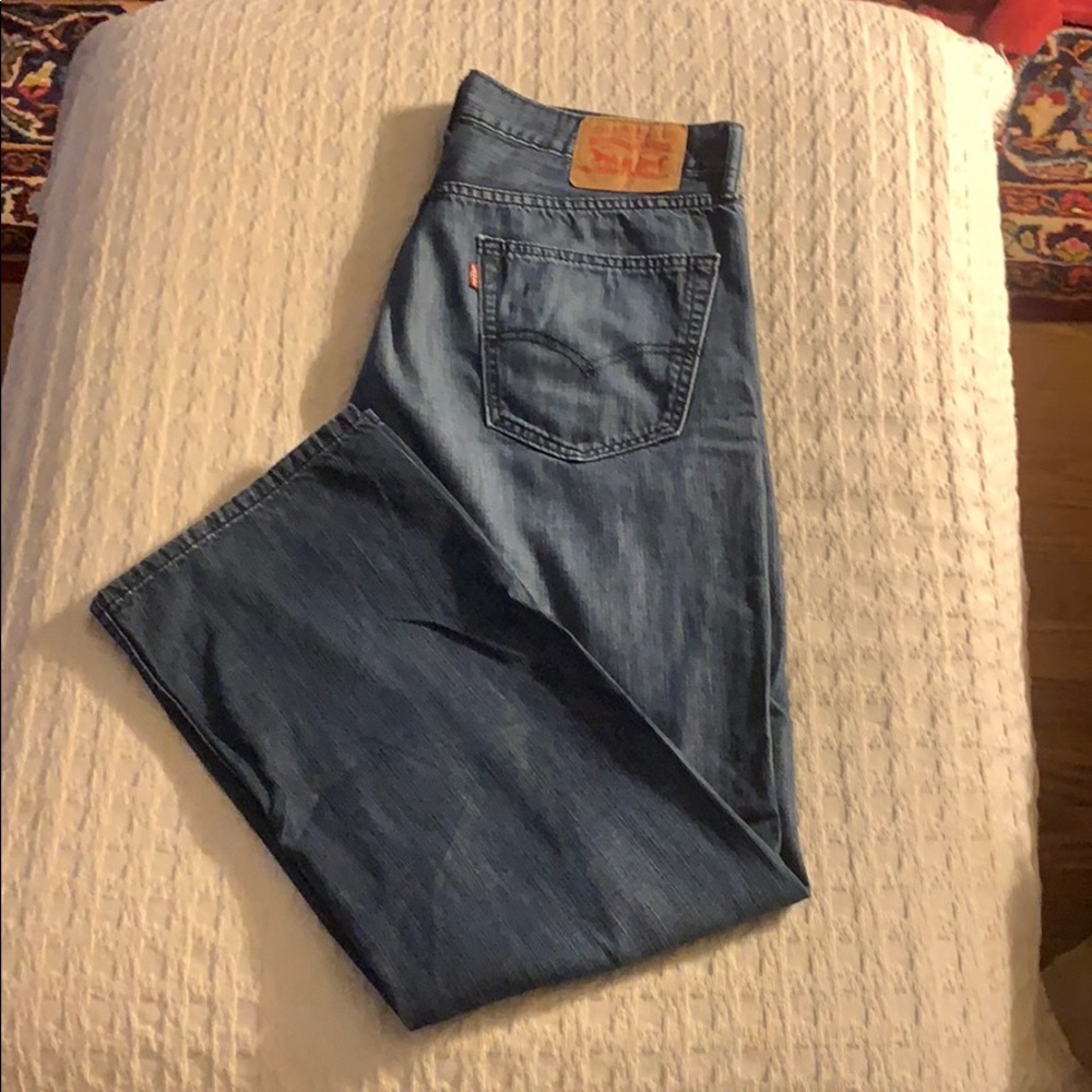 Levi’s dark wash jeans